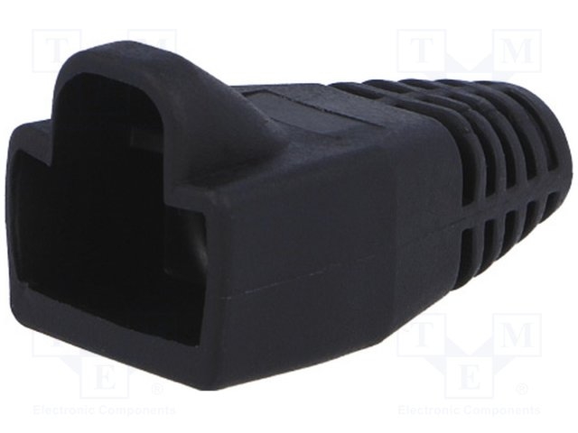 RJ45 BOOT-BLK